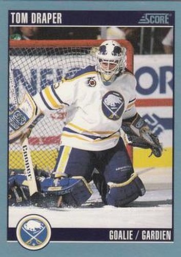 #530 Tom Draper - Buffalo Sabres - 1992-93 Score Canadian Hockey