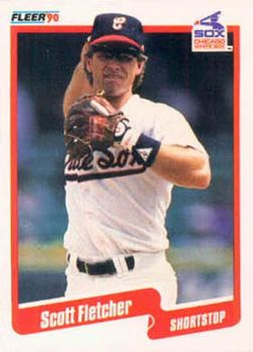 #531 Scott Fletcher - Chicago White Sox - 1990 Fleer USA Baseball