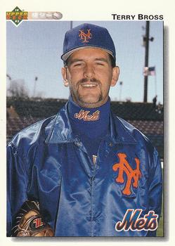 #531 Terry Bross - New York Mets - 1992 Upper Deck Baseball