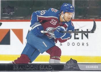 #531 Brandon Saad - Colorado Avalanche - 2020-21 Upper Deck Hockey