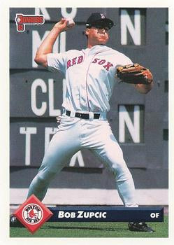 #531 Bob Zupcic - Boston Red Sox - 1993 Donruss Baseball