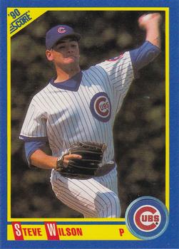 #531 Steve Wilson - Chicago Cubs - 1990 Score Baseball