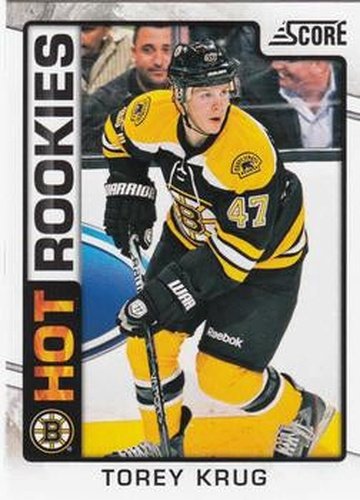 #531 Torey Krug - Boston Bruins - 2012-13 Score Hockey