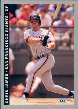 #531 Chris James - San Francisco Giants - 1993 Fleer Baseball