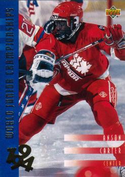 #531 Anson Carter - Canada - 1993-94 Upper Deck Hockey