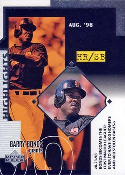 #531 Barry Bonds - San Francisco Giants - 1999 Upper Deck Baseball