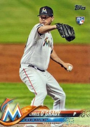 #531 Chris O'Grady - Miami Marlins - 2018 Topps Baseball