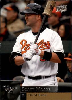 #531 Scott Moore - Baltimore Orioles - 2009 Upper Deck Baseball