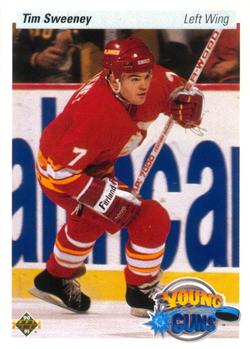 #531 Tim Sweeney - Calgary Flames - 1990-91 Upper Deck Hockey
