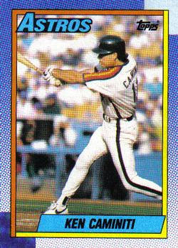 #531 Ken Caminiti - Houston Astros - 1990 Topps Baseball