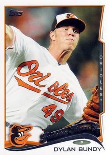 #531a Dylan Bundy - Baltimore Orioles - 2014 Topps Baseball