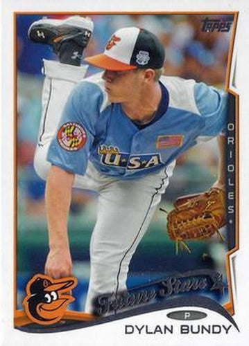 #531b Dylan Bundy - Baltimore Orioles - 2014 Topps Baseball