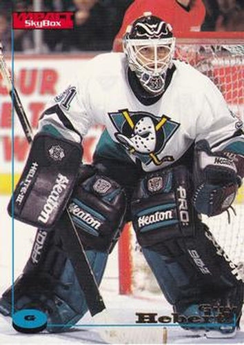 #1 Guy Hebert - Anaheim Mighty Ducks - 1996-97 SkyBox Impact Hockey