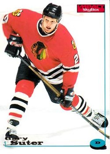 #20 Gary Suter - Chicago Blackhawks - 1996-97 SkyBox Impact Hockey