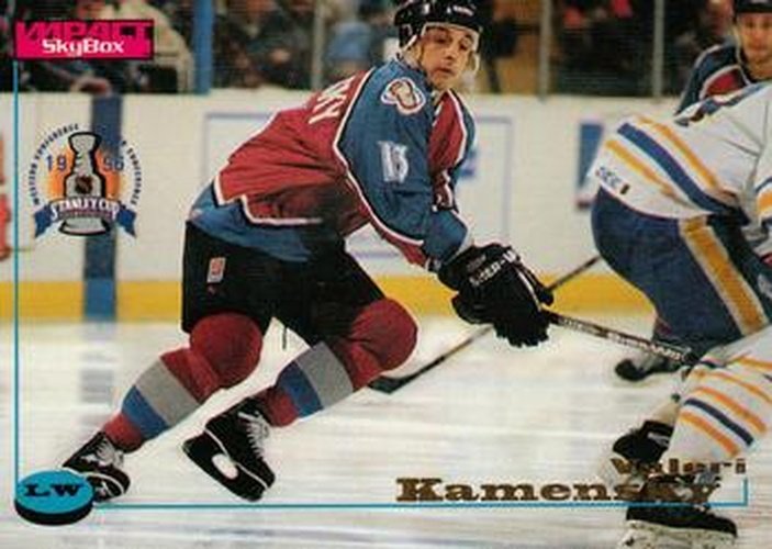 #23 Valeri Kamensky - Colorado Avalanche - 1996-97 SkyBox Impact Hockey