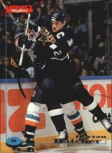 #29 Derian Hatcher - Dallas Stars - 1996-97 SkyBox Impact Hockey