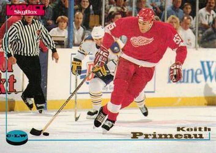 #39 Keith Primeau - Detroit Red Wings - 1996-97 SkyBox Impact Hockey