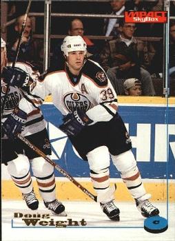 #43 Doug Weight - Edmonton Oilers - 1996-97 SkyBox Impact Hockey