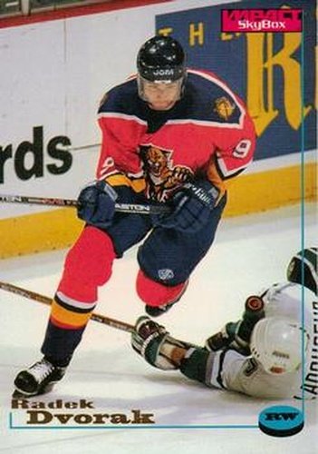 #44 Radek Dvorak - Florida Panthers - 1996-97 SkyBox Impact Hockey