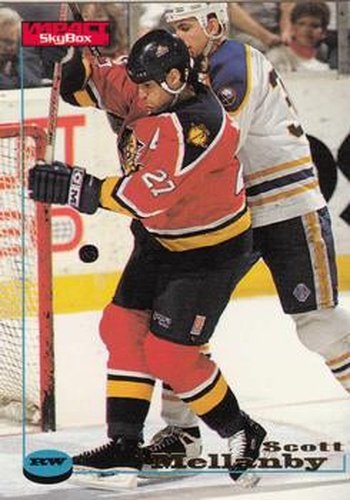 #46 Scott Mellanby - Florida Panthers - 1996-97 SkyBox Impact Hockey