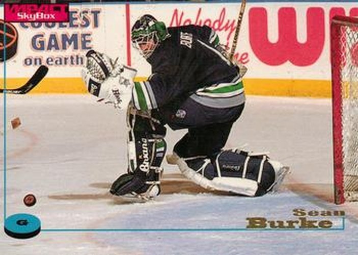 #52 Sean Burke - Hartford Whalers - 1996-97 SkyBox Impact Hockey