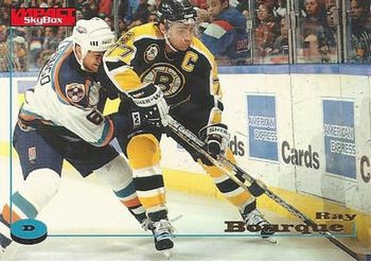 #5 Ray Bourque - Boston Bruins - 1996-97 SkyBox Impact Hockey