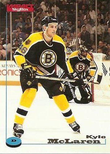 #6 Kyle McLaren - Boston Bruins - 1996-97 SkyBox Impact Hockey