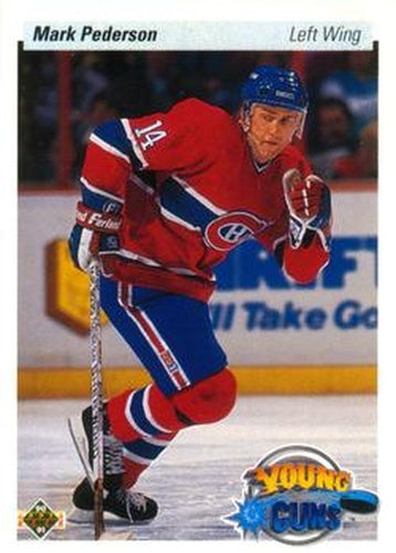#532 Mark Pederson - Montreal Canadiens - 1990-91 Upper Deck Hockey