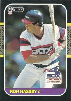 #532 Ron Hassey - Chicago White Sox - 1987 Donruss Baseball