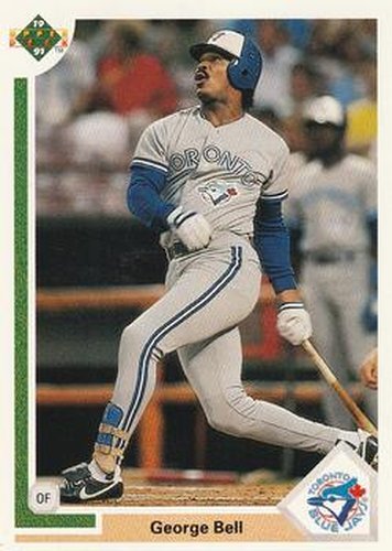 #532 George Bell - Toronto Blue Jays - 1991 Upper Deck Baseball
