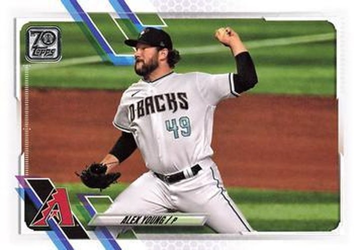 #532 Alex Young - Arizona Diamondbacks - 2021 Topps Baseball