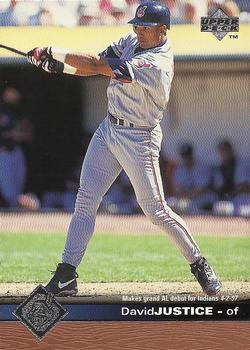 #532 David Justice - Cleveland Indians - 1997 Upper Deck Baseball