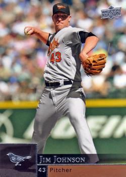 #532 Jim Johnson - Baltimore Orioles - 2009 Upper Deck Baseball