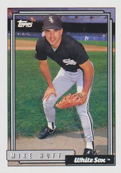 #532 Mike Huff - Chicago White Sox - 1992 Topps Baseball
