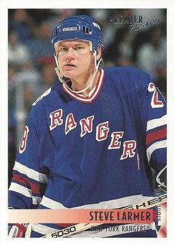 #532 Steve Larmer - New York Rangers - 1994-95 Topps Premier Hockey
