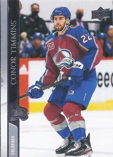 #532 Conor Timmins - Colorado Avalanche - 2020-21 Upper Deck Hockey