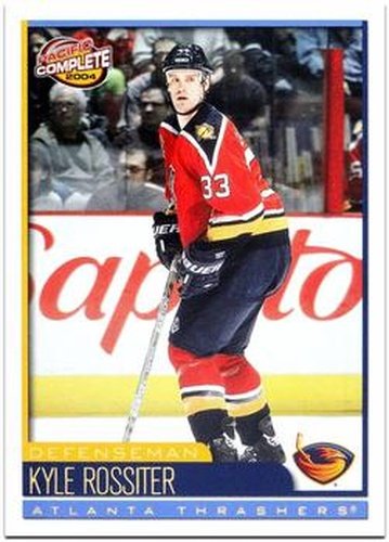 #532 Kyle Rossiter - Atlanta Thrashers - 2003-04 Pacific Complete Hockey