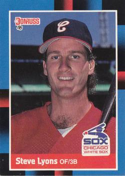 #532 Steve Lyons - Chicago White Sox - 1988 Donruss Baseball
