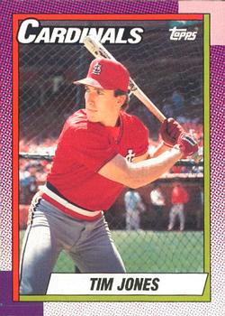 #533 Tim Jones - St. Louis Cardinals - 1990 O-Pee-Chee Baseball