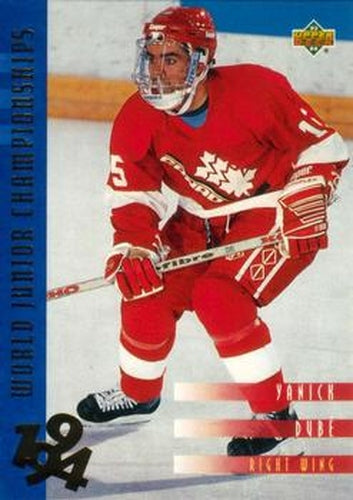 #533 Yanick Dube - Canada - 1993-94 Upper Deck Hockey