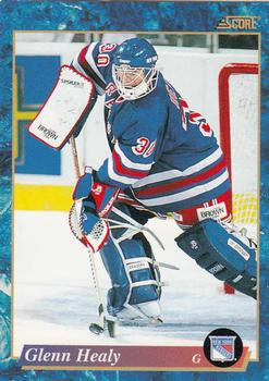 #533 Glenn Healy - New York Rangers - 1993-94 Score Canadian Hockey