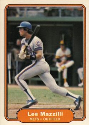 #533 Lee Mazzilli - New York Mets - 1982 Fleer Baseball