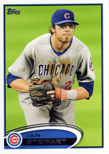 #533 Ian Stewart - Chicago Cubs - 2012 Topps Baseball