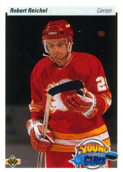 #533 Robert Reichel - Calgary Flames - 1990-91 Upper Deck Hockey