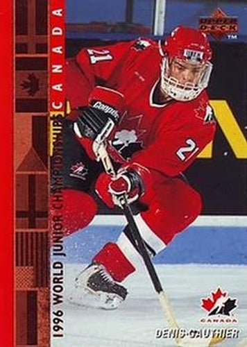 #533 Denis Gauthier - Canada - 1995-96 Upper Deck Hockey