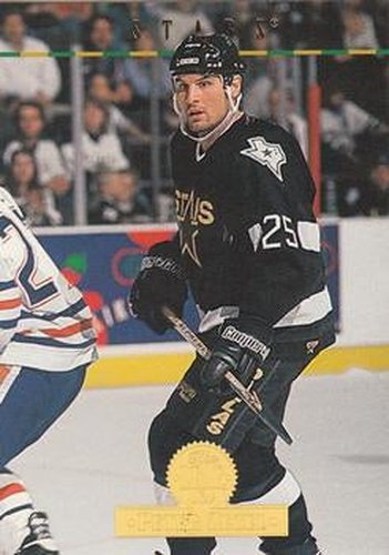 #533 Peter Zezel - Dallas Stars - 1994-95 Leaf Hockey