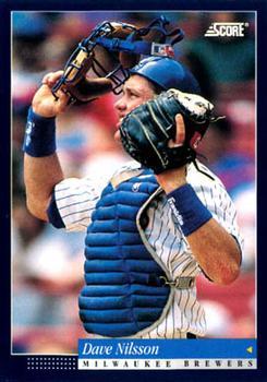 #533 Dave Nilsson - Milwaukee Brewers -1994 Score Baseball