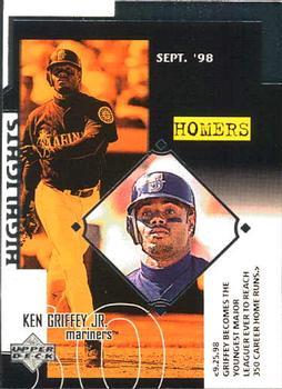 #533 Ken Griffey Jr. - Seattle Mariners - 1999 Upper Deck Baseball