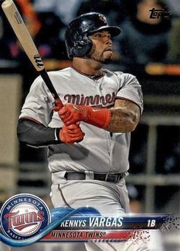 #533 Kennys Vargas - Minnesota Twins - 2018 Topps Baseball