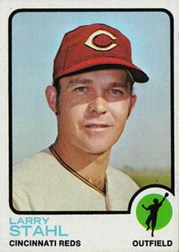 #533 Larry Stahl - Cincinnati Reds - 1973 Topps Baseball